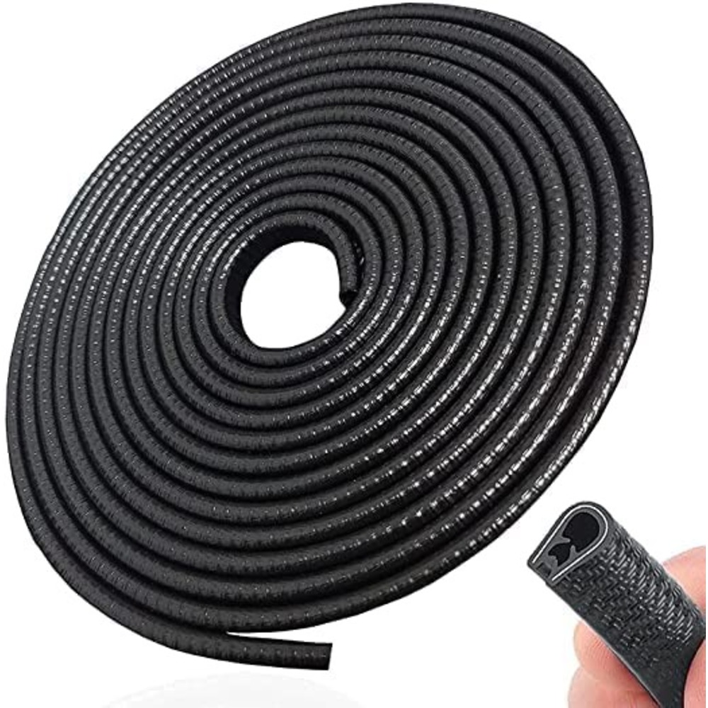 Black Anti-Scratch Anti-Collision Heavy Duty Edge Guard For All Cars